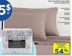 Rossy SOLID SHEET SET offer