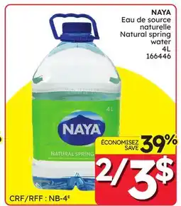 Rossy Natural spring water offer