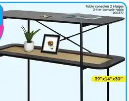 Rossy 2-tier console table offer