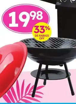 Rossy Portable charcoal BBQ grill offer