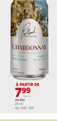 Avril vin bio offer