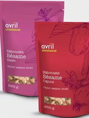 Avril bâtonnets de sésame offer