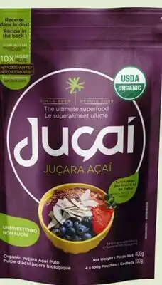 Avril Pulpe d' açai juçara bio offer