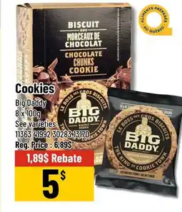 Mayrand Cookies Big Daddy 8 x 100 g Quebec offer