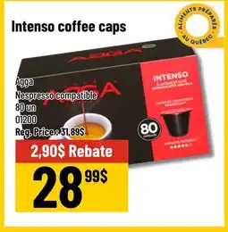 Mayrand Intenso Nespresso Coffee Caps x80 Agga Quebec offer