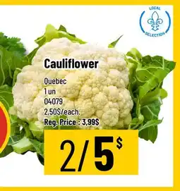 Mayrand Cauliflower Quebec offer