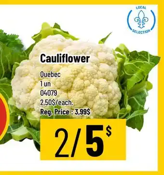 Mayrand Cauliflower Quebec offer