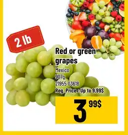 Mayrand Red or green grapes 2lb offer