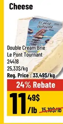 Mayrand Brie double crème Le Pont Tournant offer