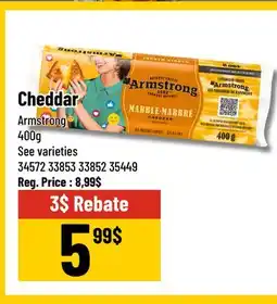 Mayrand Cheddar 400 g Armstrong offer