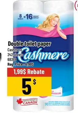 Mayrand 242 Sheets Double Ply Toilet Paper Cashmere Canada offer
