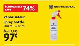Home Hardware CONTINENTAL Spray bottle offer