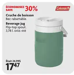 Home Hardware COLEMAN Beverage jug offer