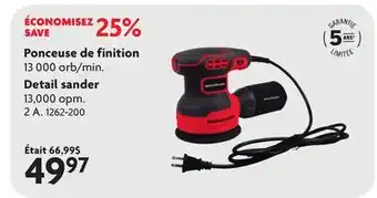 Home Hardware Detail sander offer