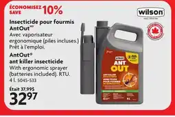 Home Hardware WILSON AntOut ant killer insecticide offer