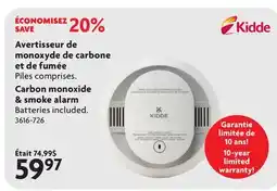 Home Hardware Smoke & Carbon Monoxide Detector offer