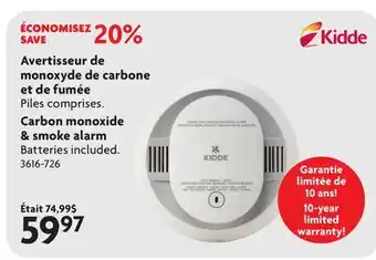 Home Hardware Smoke & Carbon Monoxide Detector offer