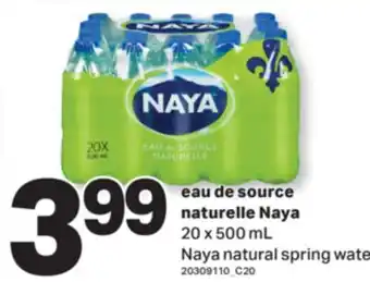 L'Intermarché EAU DE SOURCE NATURELLE, 20 X 500 ML offer