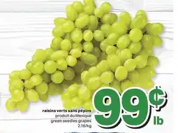 L'Intermarché RAISINS VERTS SANS PÉPINS offer