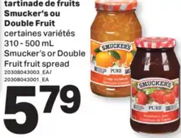 L'Intermarché TARTINADE DE FRUITS OU DOUBLE FRUIT, 310 - 500 ML offer