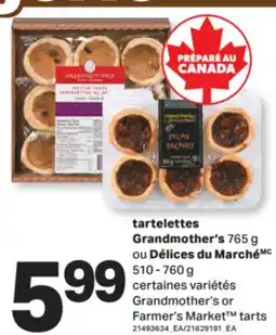 L'Intermarché TARTELETTES, 765 G OU 510 - 760 G offer