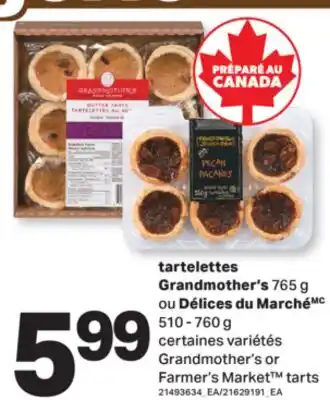 L'Intermarché TARTELETTES, 765 G OU 510 - 760 G offer