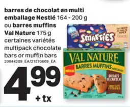 L'Intermarché BARRES DE CHOCOLAT EN MULTI EMBALLAGE, 164 - 200 G OU BARRES MUFFINS, 175 G offer