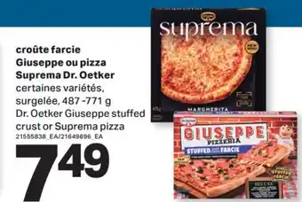 L'Intermarché CROÛTE FARCIE GIUSEPPE OU PIZZA, 487 -771 G offer