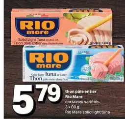 L'Intermarché THON PÂLE ENTIER, 3 X 80 G offer