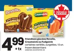 L'Intermarché FRIANDISES GLACÉES REVELLO, CREAMSICLE OU FUDGSICLE , 12 UN offer