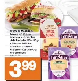 L'Intermarché FROMAGE MAASDAM, 150 G OU FROMAGE EN TRANCHES, 125 - 175 G offer