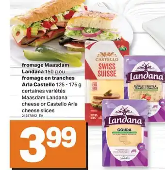 L'Intermarché FROMAGE MAASDAM, 150 G OU FROMAGE EN TRANCHES, 125 - 175 G offer
