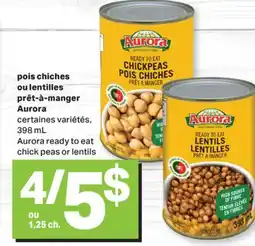 L'Intermarché POIS CHICHES OU LENTILLES PRÊT-À-MANGER, 398 ML offer