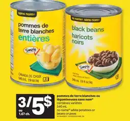 L'Intermarché POMMES DE TERRE BLANCHES OU LÉGUMINEUSES, 540 ML offer