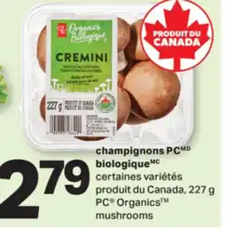 L'Intermarché champignons PC biologique , 227 g offer