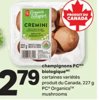 L'Intermarché champignons PC biologique , 227 g offer