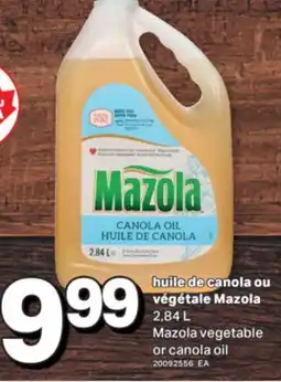 L'Intermarché HUILE DE CANOLA OU VÉGÉTALE, 2,84 L offer