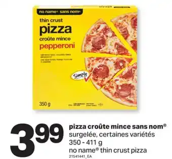 L'Intermarché PIZZA CROÛTE MINCE, 350 - 411 G offer