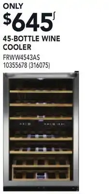 RONA 45-BOTTLE WINE COOLER offer