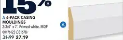 RONA METRIE 6-PACK CASING MOULDINGS offer