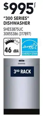 RONA 300 SERIES DISHWASHER offer