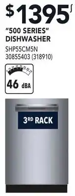RONA 500 SERIES DISHWASHER offer