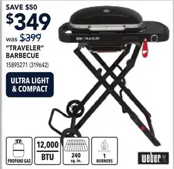 RONA TRAVELER BARBECUE offer