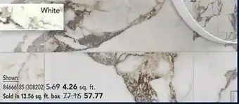 RONA 12 x 24 tiles $2/sq. ft. or more offer