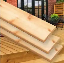 RONA CEDAR DECK BOARD 5/4 X 6 X 8' offer