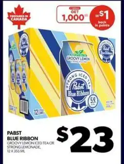 Real Canadian Liquorstore Pabst Blue Ribbon offer