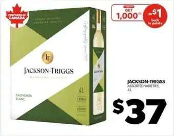 Real Canadian Liquorstore Jackson-Triggs Assorted Varieties offer