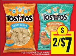 Food Basics Tostitos Tortilla Chips offer