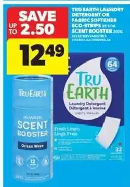 Real Canadian Superstore Tru Earth Laundry Detergent or Fabric Softener Eco-Strips / Scent Booster offer