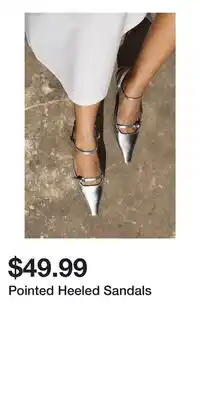 H&M Pointed Heeled Sandals offer